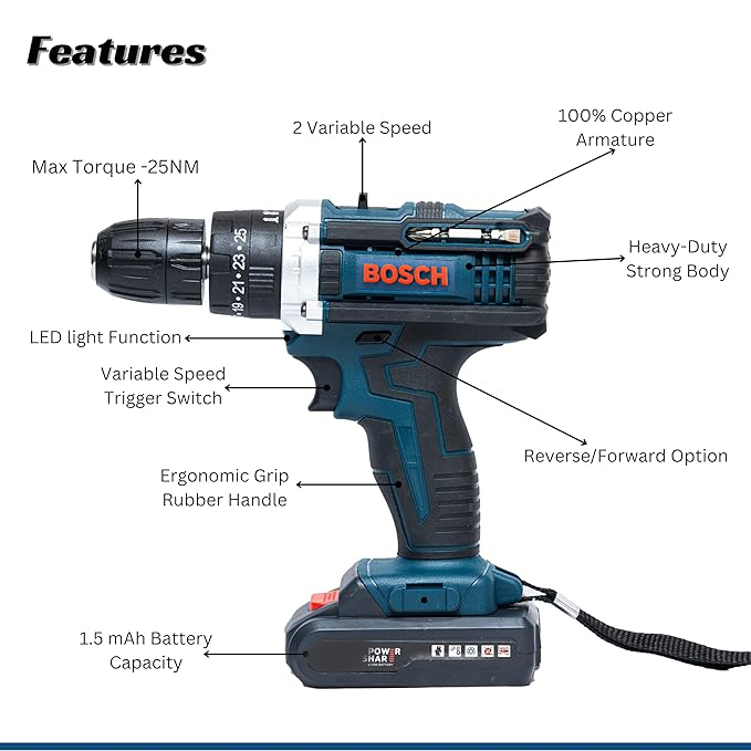 Bosch 48V Drill