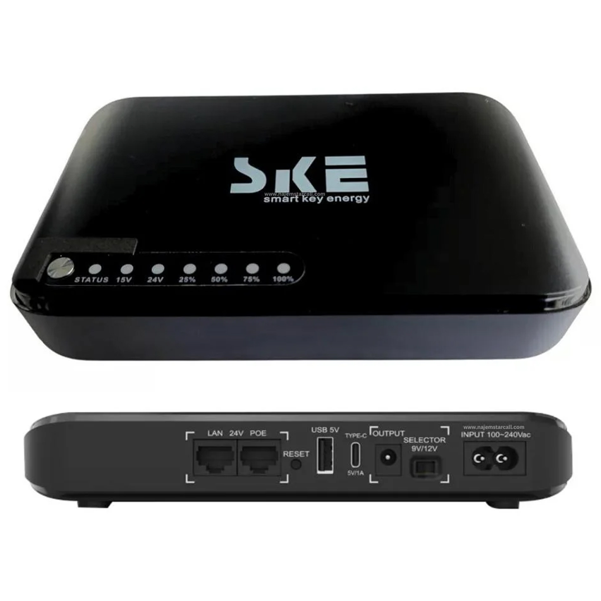 Smart Power Bank SKE POE-830P-LFP Mini DC UPS