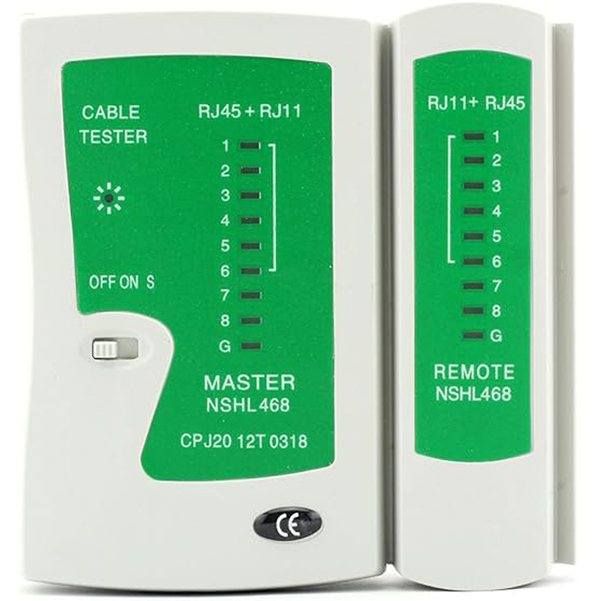 Network Cable Tester – RJ45 RJ11 RJ12 CAT5/6 UTP LAN Cable Tester