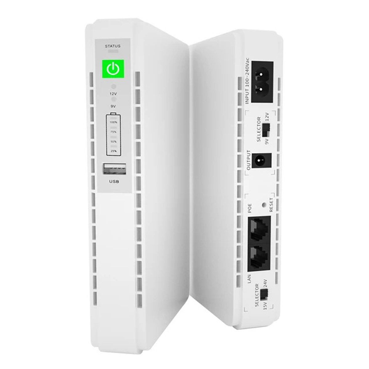 DC Mini UPS Power Bank for WiFi Router and Security Camera