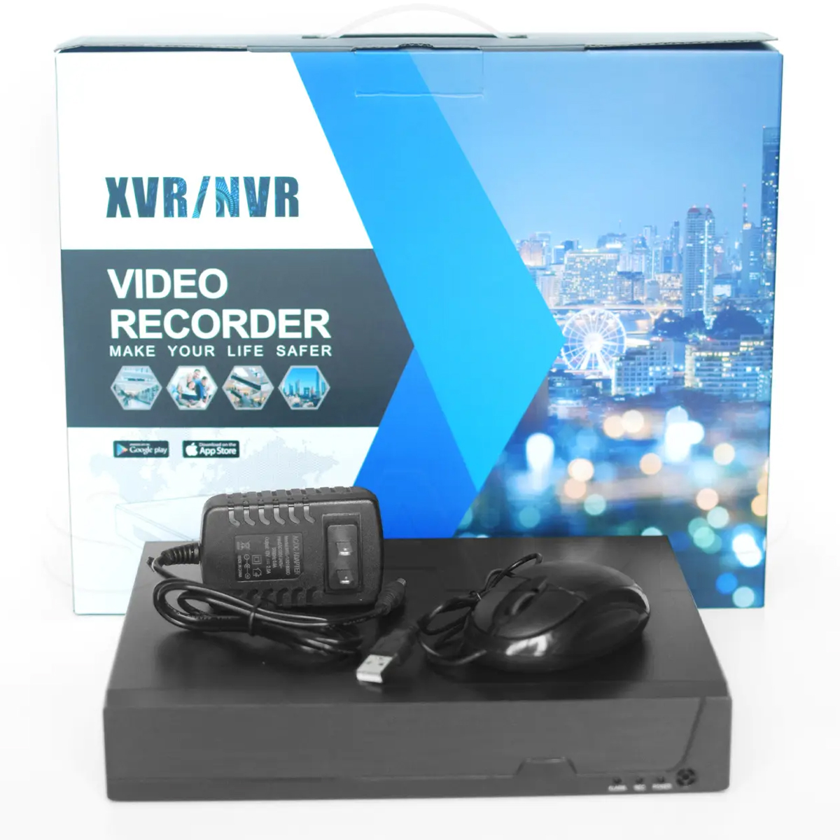 دی وی آر ای اچ دی 4CH/8CH 1080P AHD Video Recorder For Analog Camera DVR